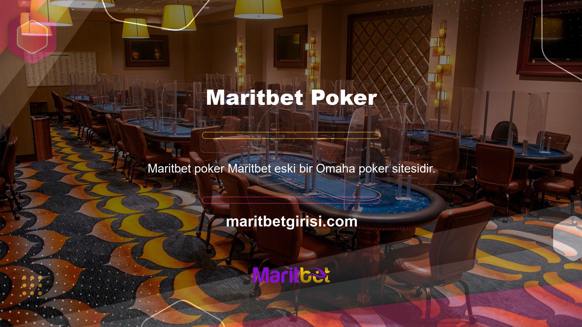 Maritbet Poker Odası'nda her türlü Türk pokerini ve isteğinize göre gerçek bir casinoyu bulabilirsiniz